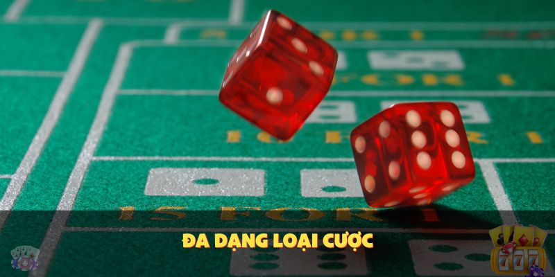 Đa dạng loại cược