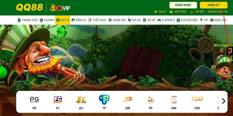 Duy trì kết nối ổn định khi đăng ký thành viên tại hệ thống của sân chơi