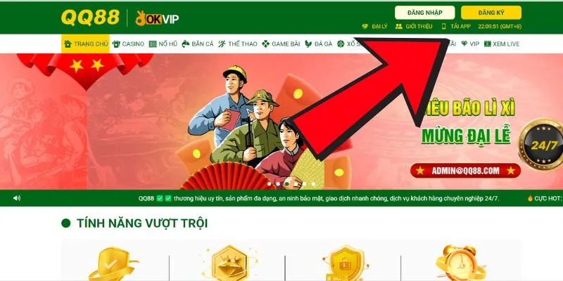 Hướng dẫn tải xuống ứng dụng QQ88 nhanh cho dế yêu