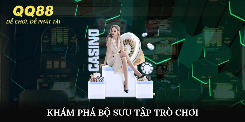 Khám phá bộ sưu tập trò chơi đa dạng tại QQ88